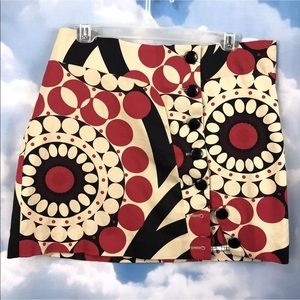 Skirt Walter Baker  Asymmetrical Contrast lined